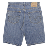 LEVI'S Mens Denim Blue Shorts XL W32 Classic Cotton Blend Casual Pockets