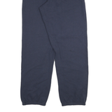 CHAMPION Mens Joggers Navy Blue Relaxed Tapered L W30 L32 Cotton Blend