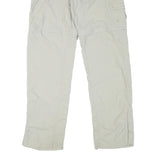 COLUMBIA Womens Regular Beige Polyester Blend Zip Trousers W31 L30 Outdoor