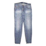 MISS SIXTY Womens Blue Slim Skinny Denim Medium Cotton Blend W30 L29 Zip Jeans