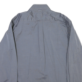 TOMMY HILFIGER Mens Blue Button-Down Shirt XL Classic Cotton Long Sleeve