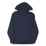 LEVI'S Mens Blue Hoodie M Cotton Blend Pullover Classic Logo Sweatshirt