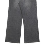 CARHARTT Mens Regular Fit Straight Leg Denim Dark W30 L28 Cotton Blend Zip Jeans