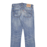 LEVI'S 511 SLIM Mens Jeans Blue Slim Straight Denim Medium W31 L34 Zip Casual