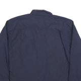 CARHARTT Mens Navy Blue Work Shirt 2XL Cotton Blend Durable Button Down