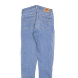 LEVI'S 710 Womens Slim Blue Denim Medium Wash Jeans W25 L30 Stretch Slim Fit