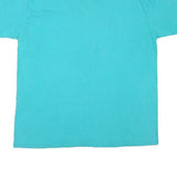 HANES Mens Blue Florida Graphic T-Shirt 2XL Short Sleeve Crew Neck Cotton Blend