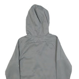 ADIDAS Mens Grey Portland Timbers Football Hoodie S Zip-Up Sportswear