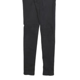 LEVI'S 710 Womens Black Slim Skinny Denim Medium W26 L30 Stretch Cotton Blend