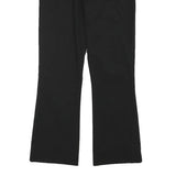 S MAX MARA Womens Black Regular Fit Straight Trousers W27 L25 Smart Casual