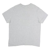 RUSSELL ATHLETIC Mens Grey Spartan Football Graphic T-Shirt XL Short Sleeve Crew