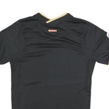 NIKE Mens Black Barcelona Football Shirt M Short Sleeve V-Neck Sportswear