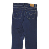 LEVI'S Womens Regular Blue Denim Medium Wash Jeans W26 L25 Classic Zip Closure