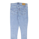 LEVI'S Womens Slim Blue Denim Jeans Zip W26 L27 Slim Fit Classic Cotton Blend