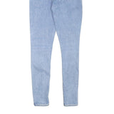 LEVI'S Womens Slim Blue Denim Jeans Zip W26 L27 Slim Fit Classic Cotton Blend