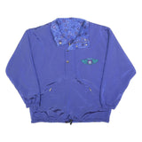 ODLO Mens Blue Jacket L Polyester Blend Zip Plain Lightweight Sportswear