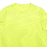 PUMA Mens Yellow Graphic T-Shirt XL Short Sleeve Crew Neck Lightweight