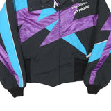POLARIS Womens Black Blue & Purple Xtreme Jacket S Polyester Blend Zip