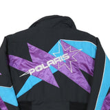 POLARIS Womens Black Blue & Purple Xtreme Jacket S Polyester Blend Zip