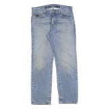 TOMMY HILFIGER Mens Jeans Blue Regular Straight Denim Light W31 L30 Classic Fit