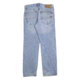 TOMMY HILFIGER Mens Jeans Blue Regular Straight Denim Light W31 L30 Classic Fit