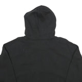 KARL KANI Womens Black & White Grey Signature Hoodie XS Streetwear Cropped