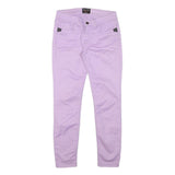 REFRIDILLWEAR Womens Slim Lilac Jeans Cotton Blend Zip W28 L26 Stylish Comfort