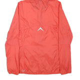 PUMA Womens Red Lightweight Hooded Jacket S Polyester Plain Zip Sportswear