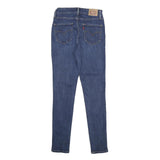 LEVI'S 721 High Rise Super Skinny Womens Jeans Blue Slim Skinny Denim W24 L29