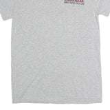 GILDAN Mens Grey NMCA Racing Graphic T-Shirt S Short Sleeve Crew Neck Car Print