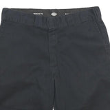 DICKIES Mens Shorts Black Relaxed Fit L W36 Workwear Polyester Blend