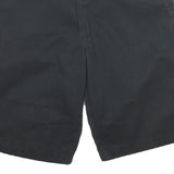 DICKIES Mens Shorts Black Relaxed Fit L W36 Workwear Polyester Blend