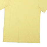 NIKE Mens Yellow Crew Neck Short Sleeve T-Shirt S Casual Cotton Blend