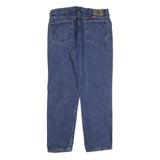 WRANGLER Mens Blue Jeans Regular Straight Denim Medium W36 L30 Casual Classic