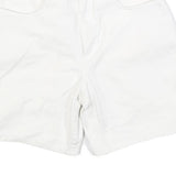 PROPS Womens White Cotton Blend Casual Shorts XS W24 Classic Fit Summer Wear