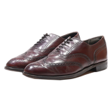 DEXTER Brogue Shoes Brown Leather Mens UK 9.5