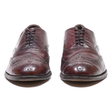 DEXTER Brogue Shoes Brown Leather Mens UK 9.5