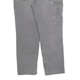 CARHARTT Mens Regular Fit Grey Denim Jeans W36 L32 Comfortable Durable Cotton