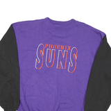 LOGO 7 Mens Purple & Black Phoenix Suns Crew Neck XL Basketball Sweatshirt