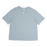 ADIDAS Womens Blue T-Shirt UK 14 Short Sleeve Crew Neck Casual Cotton Top