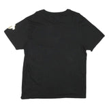 TRUE RELIGION Mens Black T-Shirt XL Short Sleeve Crew Neck Gold Logo