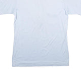 PICKERING Mens Light Blue Polo Shirt M Cotton Button Pocket Plain Casual