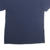 FANATICS Mens Navy Blue Graphic T-Shirt L Cotton Blend Short Sleeve Crew Neck
