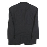 PKZ Mens Charcoal Grey Wool Tailored Jacket M Button Formal Classic