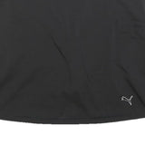 PUMA Womens Black Mini Skort Polyester Blend Plain Size M Sportswear Casual