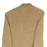 KEEP FUN Womens Beige Button Jacket M Polyester Blend Classic Blazer Button