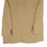 KEEP FUN Womens Beige Button Jacket M Polyester Blend Classic Blazer Button