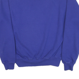CHAMPION Mens Blue Crew Neck S Classic Cotton Blend Pullover Sweatshirt