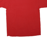 NAUTICA Mens Red XL Graphic T-Shirt Short Sleeve Crew Neck Classic Cotton Blend