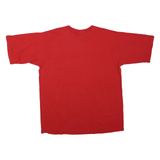 NAUTICA Mens Red XL Graphic T-Shirt Short Sleeve Crew Neck Classic Cotton Blend